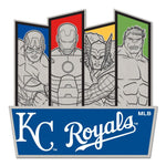 Wholesale-Kansas City Royals / Marvel (c) 2021 MARVEL Collector Pin Jewelry Card