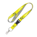 Wholesale-Kansas City Royals NEON Lanyard w/detachable buckle 1"