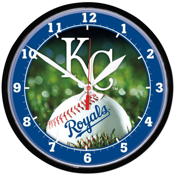 Wholesale-Kansas City Royals Round Wall Clock 12.75"