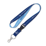 Wholesale-Kansas City Royals SLOGAN Lanyard w/detachable buckle 1"