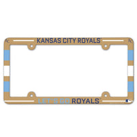 Wholesale-Kansas City Royals SLOGAN Lic Plate Frame Full Color