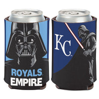 Wholesale-Kansas City Royals / Star Wars Darth Vader Can Cooler 12 oz.