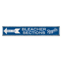 Wholesale-Kansas City Royals Wood Sign 6"x36" 3/8" thick