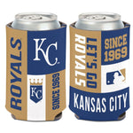 Wholesale-Kansas City Royals color block Can Cooler 12 oz.