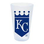 Wholesale-Kansas City Royals icicle 16 oz Silicone Pint Glass