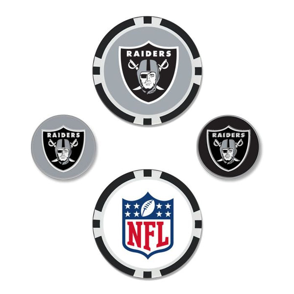 Wholesale-Las Vegas Raiders Ball Marker Set of four