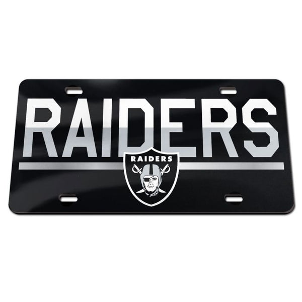 Wholesale-Las Vegas Raiders COLOR DUO Specialty Acrylic License Plate