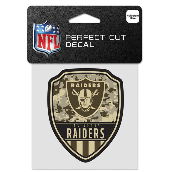 Wholesale-Las Vegas Raiders DIGI CAMO Perfect Cut Color Decal 4" x 4"