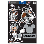 Wholesale-Las Vegas Raiders / Disney Mickey Mouse Multi-Use Decal 11" x 17"