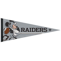 Wholesale-Las Vegas Raiders / Disney Mickey Mouse Premium Pennant 12" x 30"