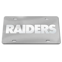 Wholesale-Las Vegas Raiders FROSTED Acrylic Classic License Plates