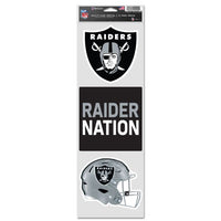 Wholesale-Las Vegas Raiders Fan Decals 3.75" x 12"