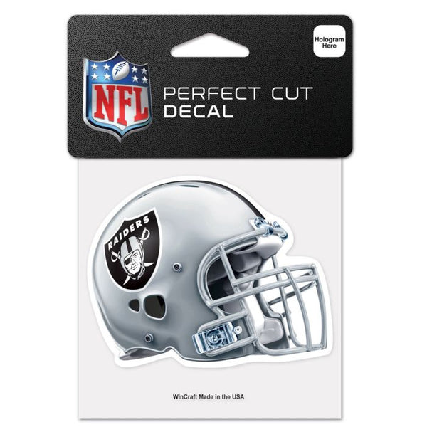 Wholesale-Las Vegas Raiders Helmet Perfect Cut Color Decal 4" x 4"