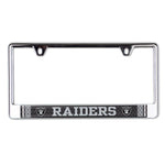 Wholesale-Las Vegas Raiders JERSEY Lic Plate Frame B/O Printed