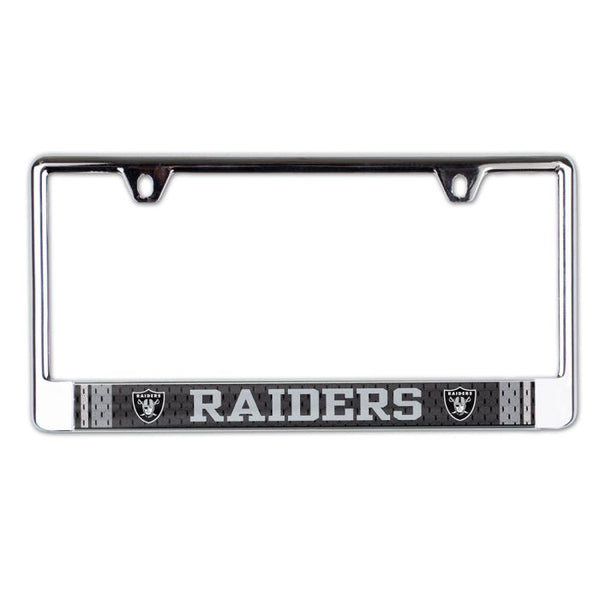 Wholesale-Las Vegas Raiders JERSEY Lic Plate Frame B/O Printed