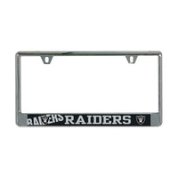 Wholesale-Las Vegas Raiders MEGA Lic Plate Frame B/O Printed