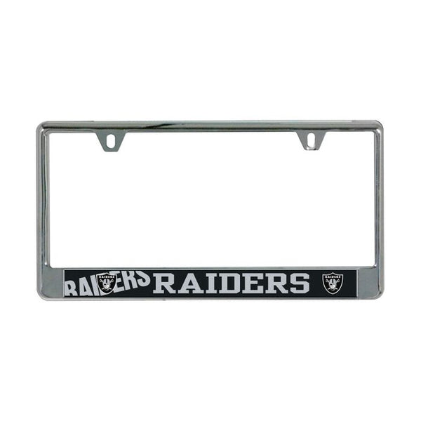 Wholesale-Las Vegas Raiders MEGA Lic Plate Frame B/O Printed