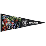 Wholesale-Las Vegas Raiders / Marvel (C) 2021 Marvel Premium Pennant 12" x 30"