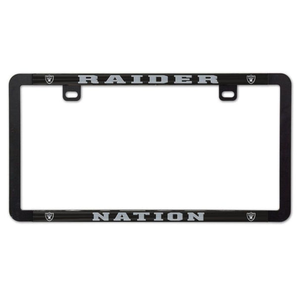 Wholesale-Las Vegas Raiders Metal Lic. Plate Frame Slim