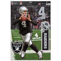 Wholesale-Las Vegas Raiders Multi-Use Decal 11" x 17" Derek Carr