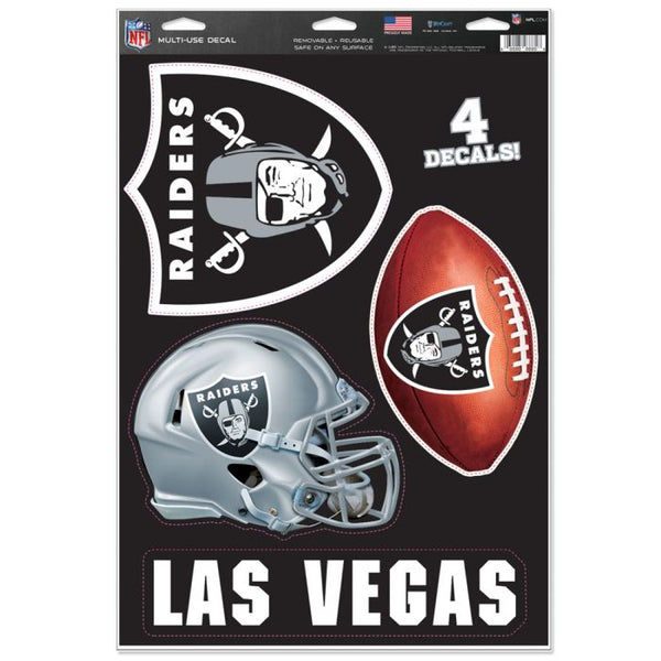 Wholesale-Las Vegas Raiders Multi-Use Decal 11" x 17"