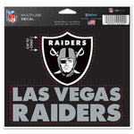 Wholesale-Las Vegas Raiders Multi-Use Decal - cut to logo 5" x 6"