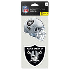 Wholesale-Las Vegas Raiders Perfect Cut Decal set of two 4"x4"