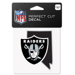 Wholesale-Las Vegas Raiders State Shape Perfect Cut Color Decal 4" x 4"