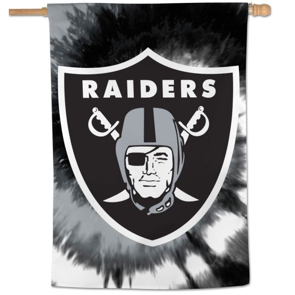 Wholesale-Las Vegas Raiders Tie Dye Vertical Flag 28" x 40"