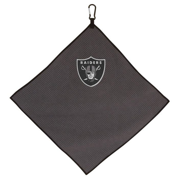 Wholesale-Las Vegas Raiders Towel - Grey Microfiber 15" x 15"