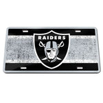 Wholesale-Las Vegas Raiders VINTAGE Specialty Acrylic License Plate