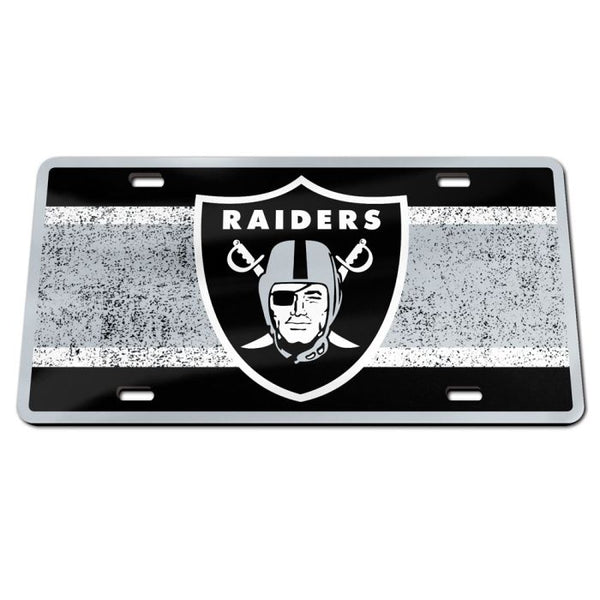 Wholesale-Las Vegas Raiders VINTAGE Specialty Acrylic License Plate