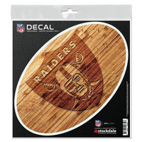 Wholesale-Las Vegas Raiders WOOD All Surface Decal 6" x 6"