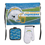 Wholesale-Los Angeles Chargers Barbeque Tailgate Set-Premium