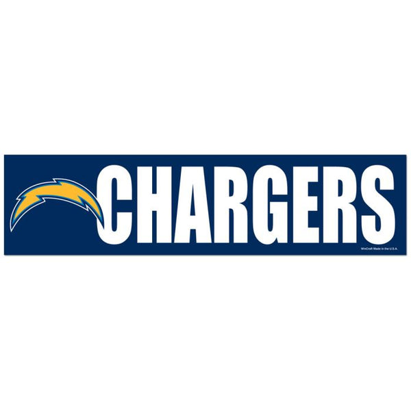 Wholesale-Los Angeles Chargers Bumper Strip 3" x 12"