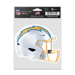 Wholesale-Los Angeles Chargers Helmet Fan Decals 3.75" x 5"