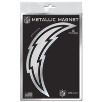 Wholesale-Los Angeles Chargers Metallic Magnets 3" x 5"
