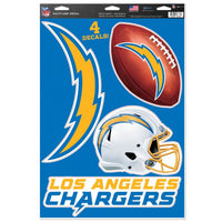 Wholesale-Los Angeles Chargers Multi-Use Decal 11" x 17"