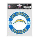 Wholesale-Los Angeles Chargers Patch Fan Decals 3.75" x 5"