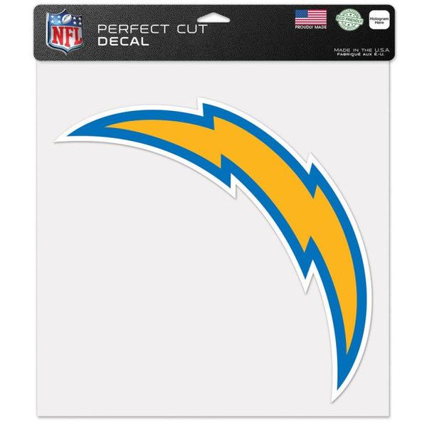 Wholesale-Los Angeles Chargers Perfect Cut Color Decal 12" x 12"