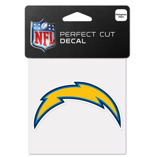 Wholesale-Los Angeles Chargers Perfect Cut Color Decal 4" x 4"