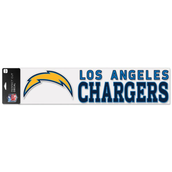 Wholesale-Los Angeles Chargers Perfect Cut Decals 4" x 17"