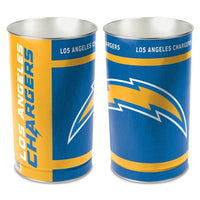 Wholesale-Los Angeles Chargers Wastebasket - tapered 15"H