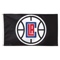 Wholesale-Los Angeles Clippers Black Flag - Deluxe 3' X 5'