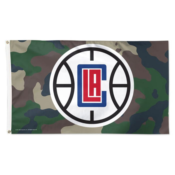 Wholesale-Los Angeles Clippers CAMO Flag - Deluxe 3' X 5'