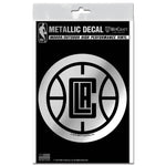 Wholesale-Los Angeles Clippers Decal Metallic 3" x 5"