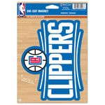 Wholesale-Los Angeles Clippers Die Cut Logo Magnet 6.25" x 9"