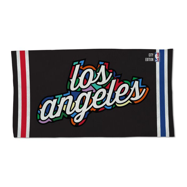 Wholesale-Los Angeles Clippers Full Color Locker Room Towel One Sided