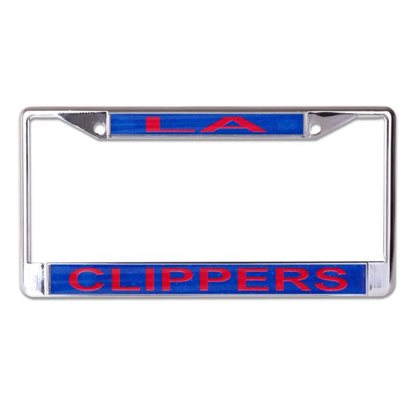 Wholesale-Los Angeles Clippers GLITTER Lic Plt Frame S/L Printed