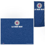 Wholesale-Los Angeles Clippers HEATHERED Fan Wraps